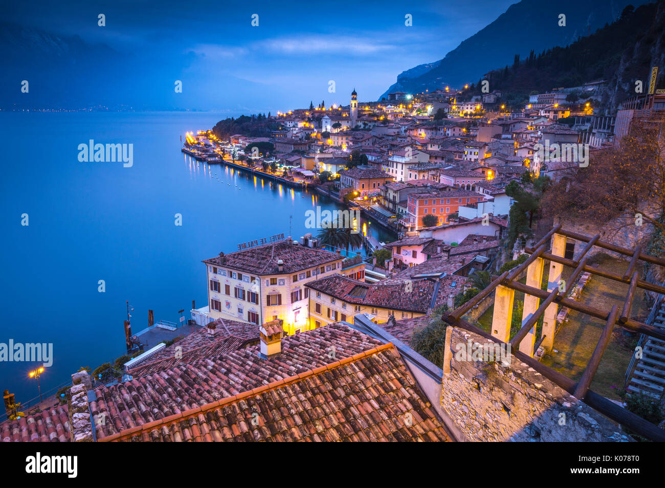 Limone sul Garda, Garda Lake, Lombardia, Italy Stock Photo