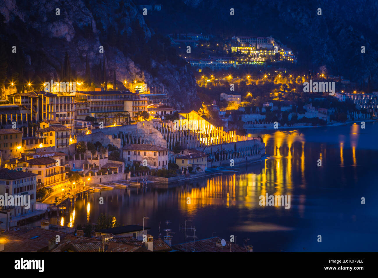 Limone sul Garda, Garda Lake, Lombardy, Italy Stock Photo