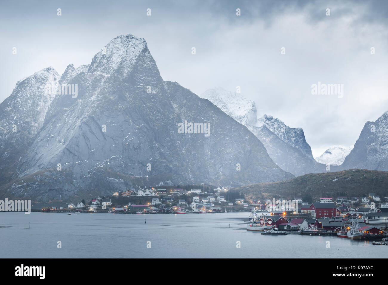 Reine bay, Lofoten Islands, Norway Stock Photo