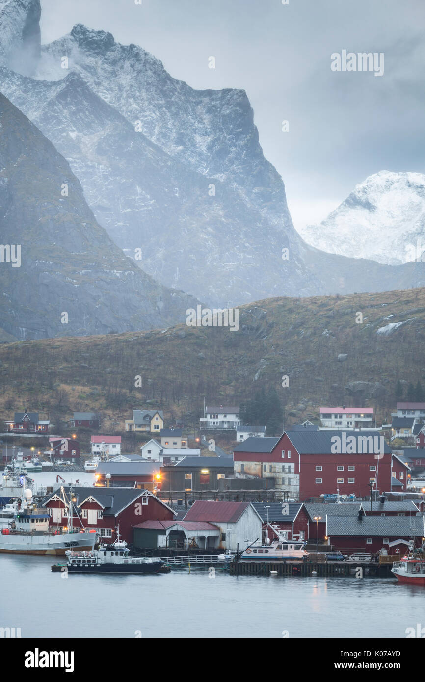 Reine bay, Lofoten Islands, Norway Stock Photo