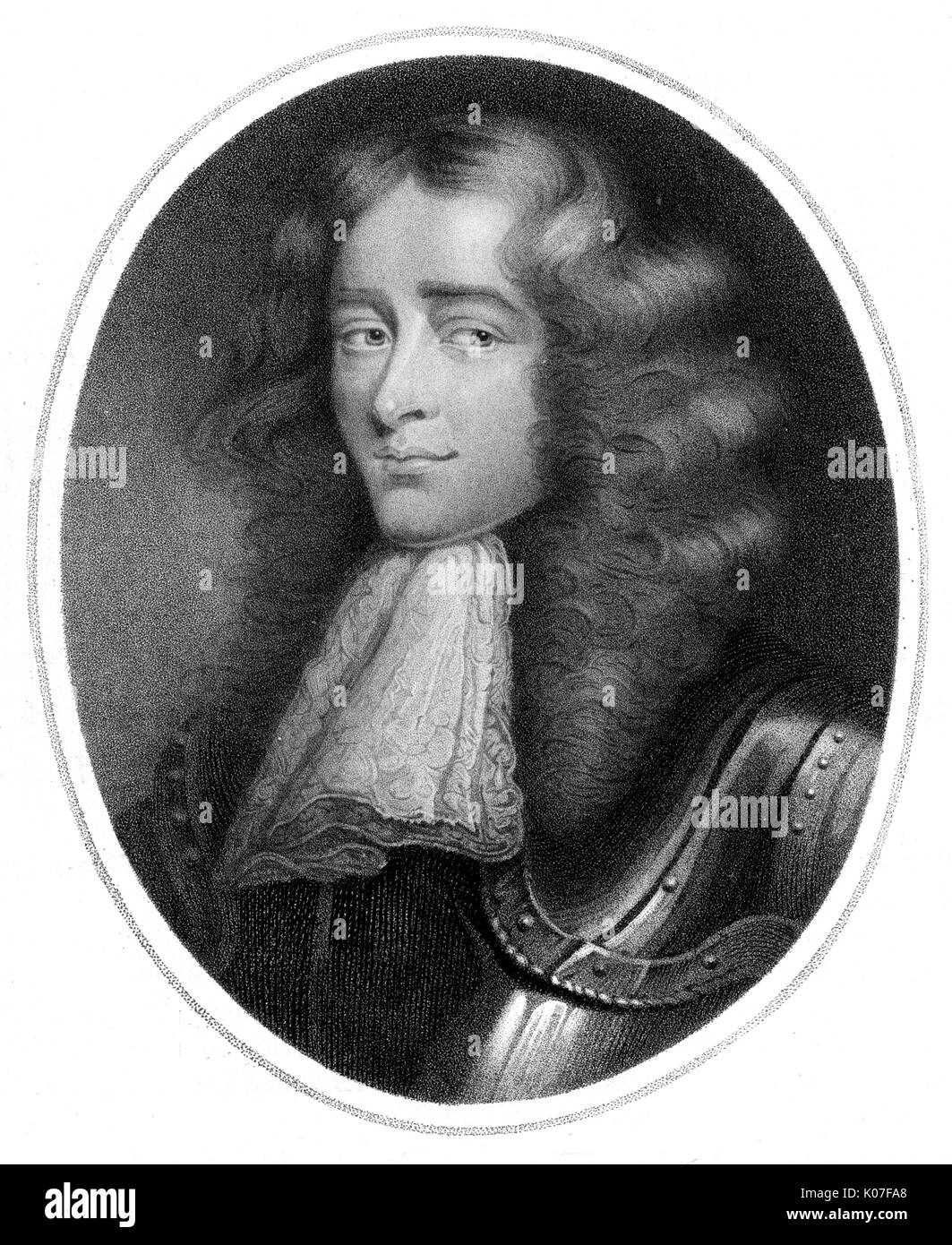 Sir John Trenchard (1640 - 1695?) courtier, statesman, soldier        Date: Stock Photo