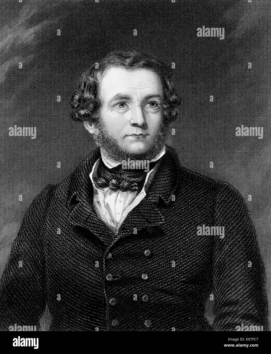 Thomas Simpson (1808 - 1840) - explorer, 'The Arctic  Discoverer', nephew of Sir George Simpson      Date: 1845 Stock Photo