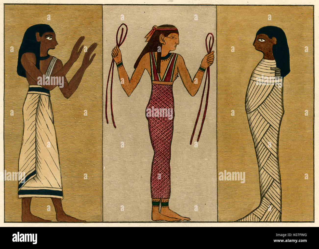ancient egyptian paintings women