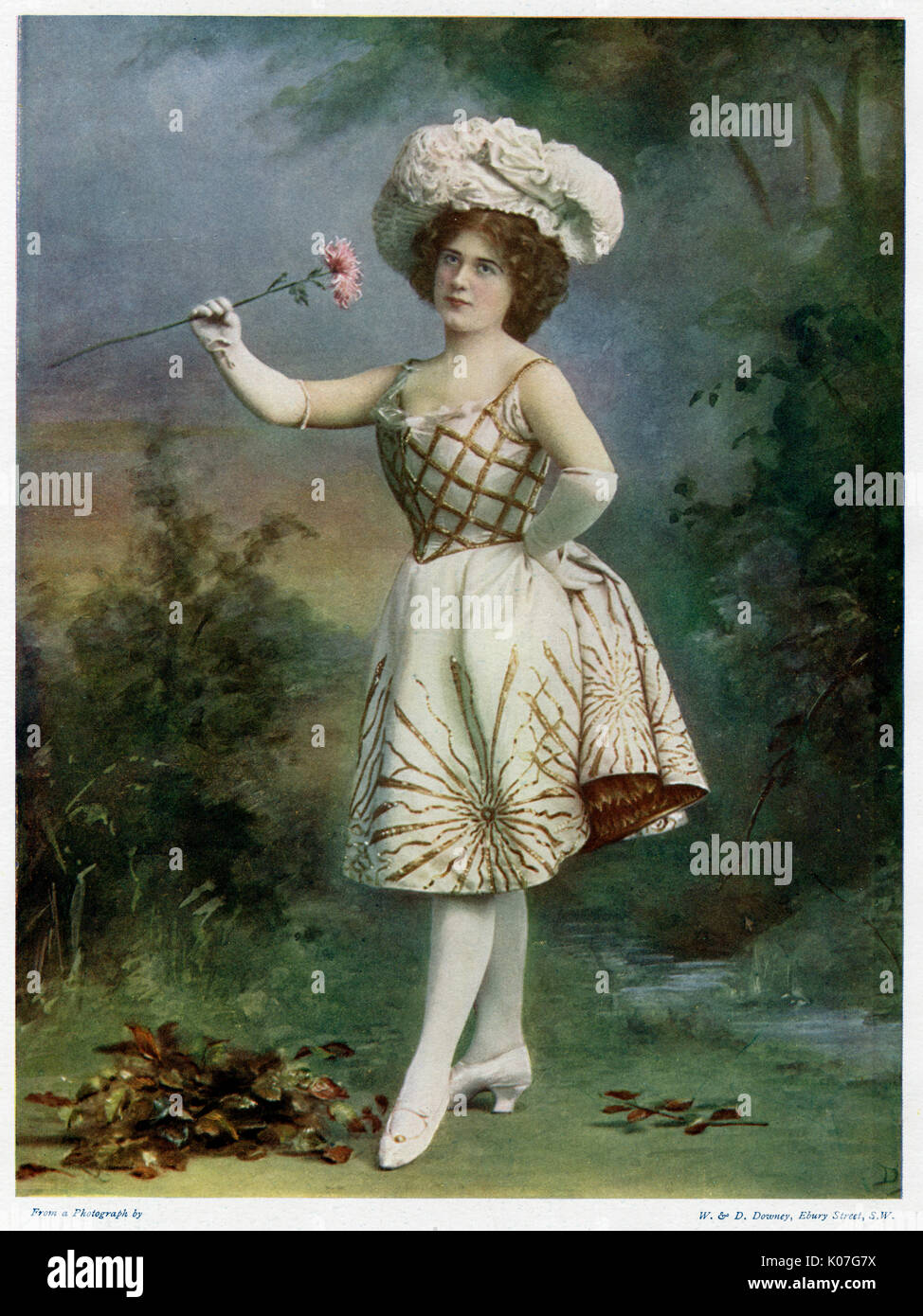 Ella Snyder, actress in 'The Belle of New York'      Date: 1899 Stock Photo