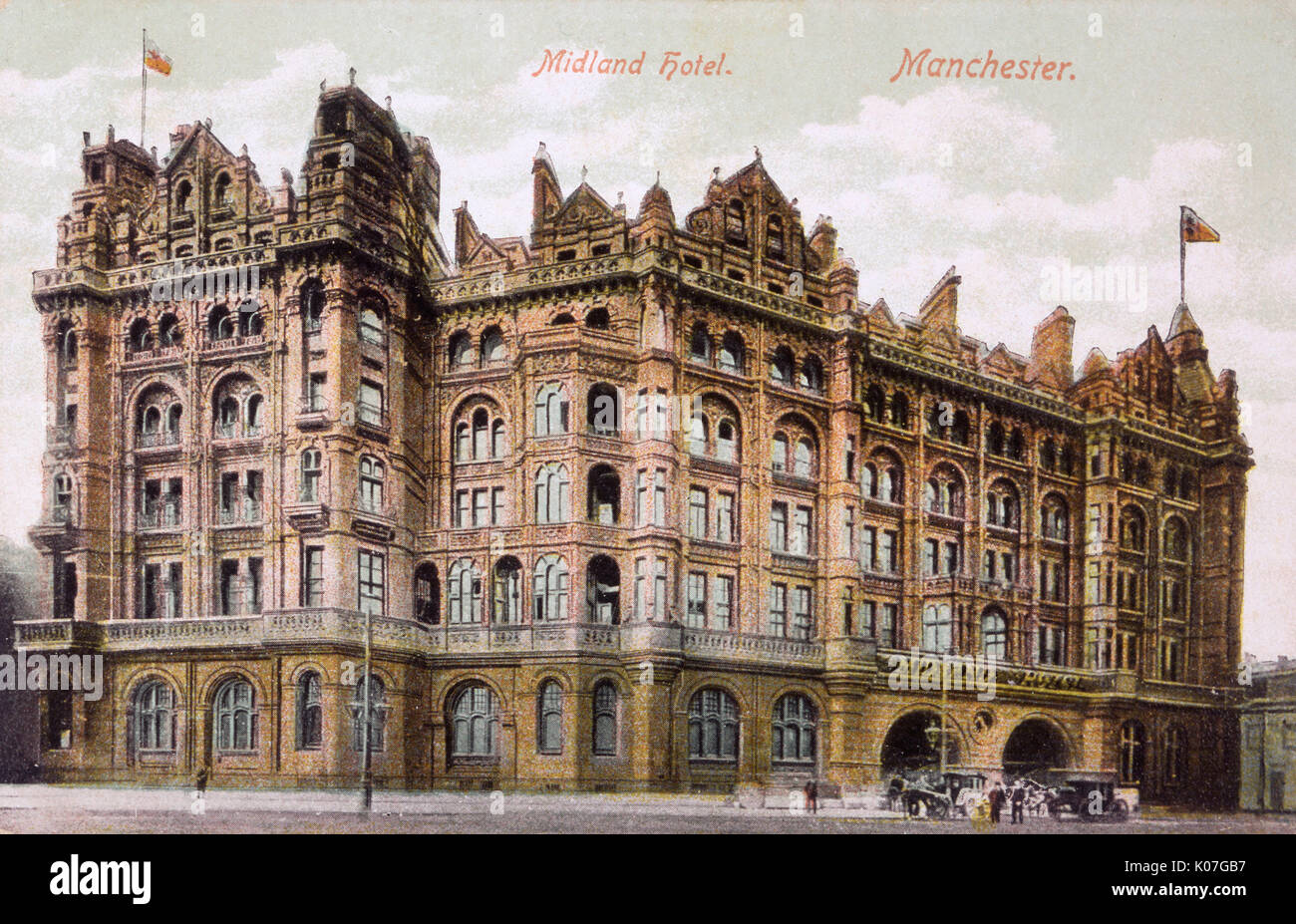 Manchester:  Midland Hotel        Date: circa 1905 Stock Photo