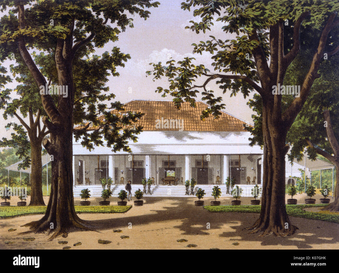 SUMATRA/GOV'S RESIDENCE Stock Photo