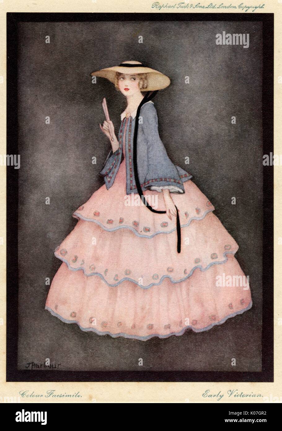 FEMALE TYPE/VICTORIAN Stock Photo