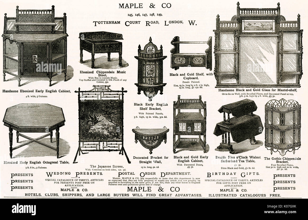 Chippendale furniture hi res stock photography and images Alamy