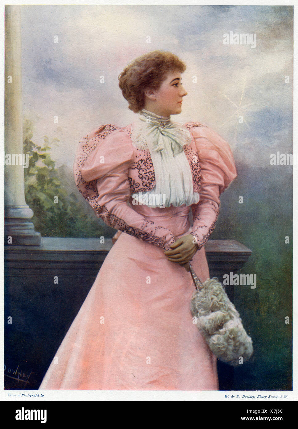 Mary Moore (1861 - 1931), distinguished English actress of the Victorian era, widow of Sir Charles Wyndham, also an actor.      Date: 1899 Stock Photo