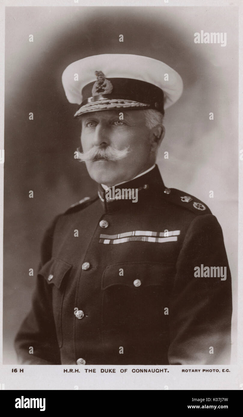 HRH Prince Arthur, Duke of Connaught and Strathearn Stock Photo