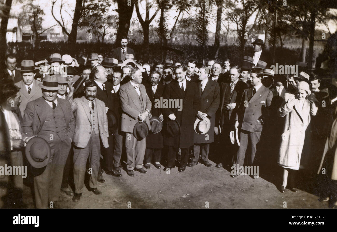 Dr Benito de Miguel and others, Argentina, South America Stock Photo