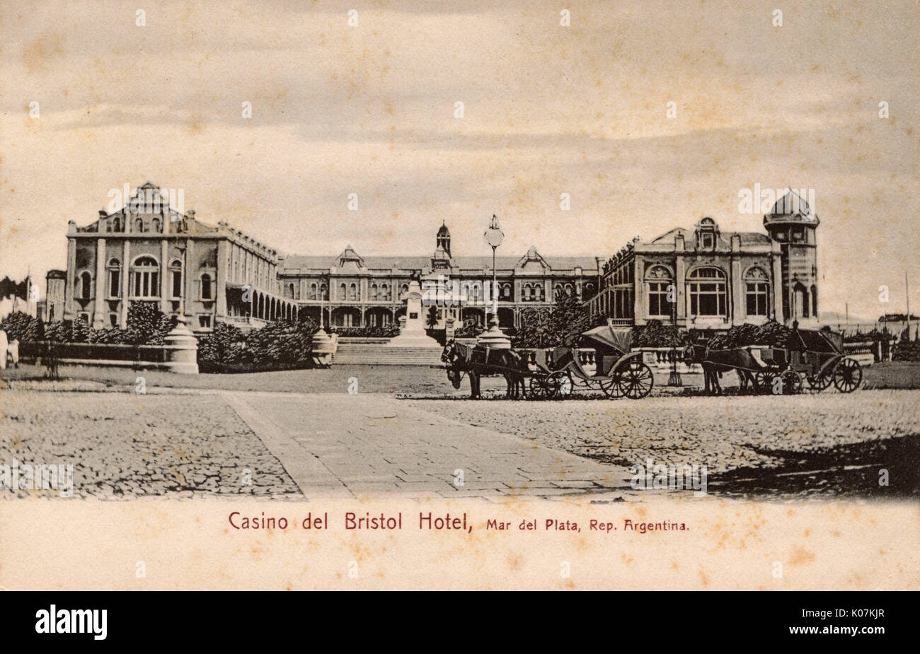 Bristol Hotel, Mar del Plata, Argentina, South America Stock Photo