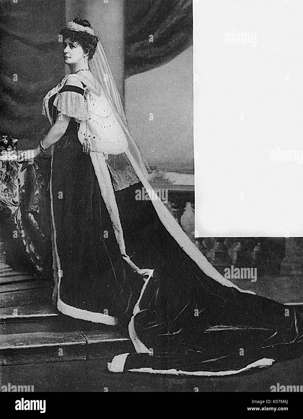 Countess of Tankerville, Leonora van Marter Stock Photo