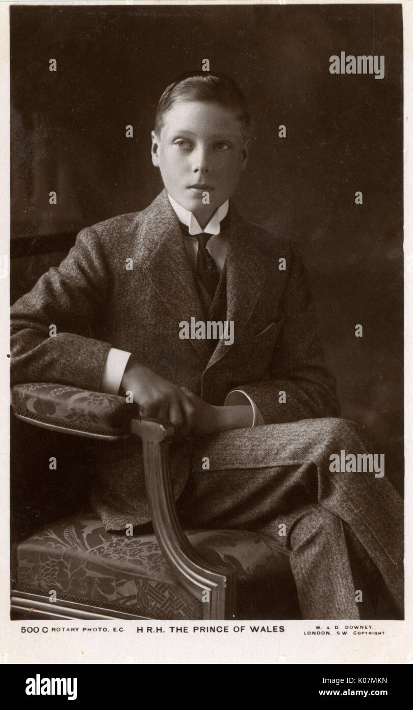 A Young Edward, Prince of Wales Stock Photo - Alamy