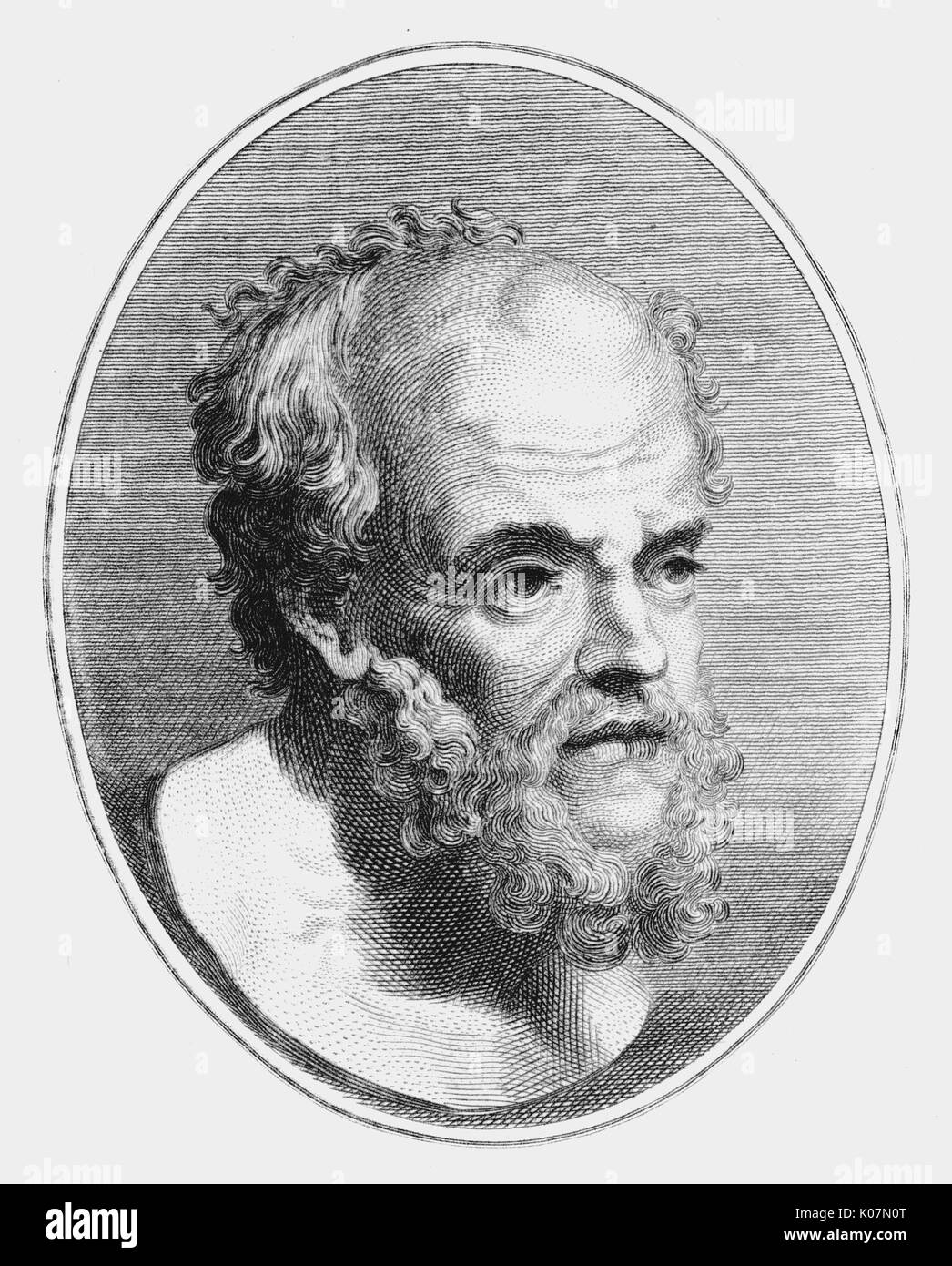 Socrates - classical Greek (Athenian) philosopher Stock Photo