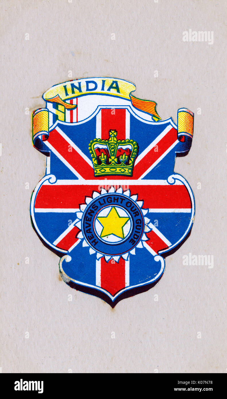 The flag/crest of the Viceroy of India Stock Photo