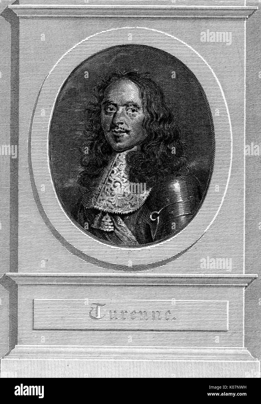 Henri de la Tour d'Auvergene vicomte Turenne Stock Photo