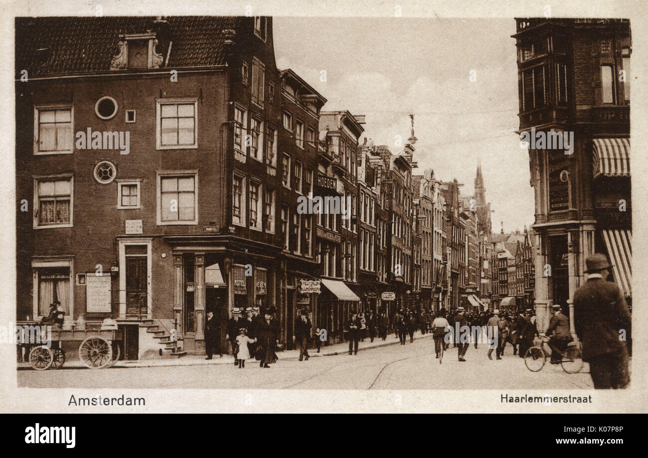 Haarlemmerstraat, Amsterdam, Netherlands Stock Photo - Alamy