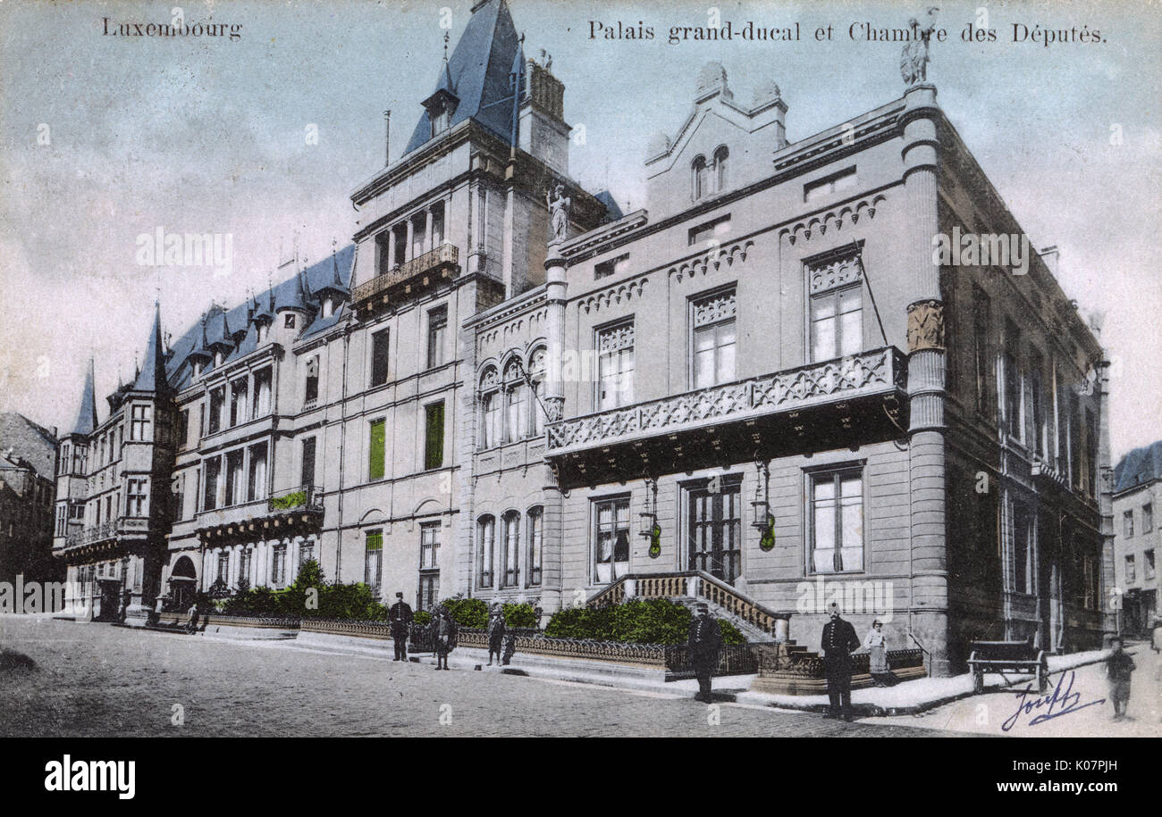 Grand Ducal Palace, Luxembourg City, Luxembourg Stock Photo Alamy