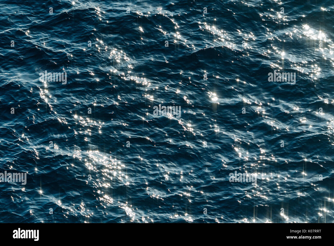 Sea, ocean surface, North Sea Stock Photo