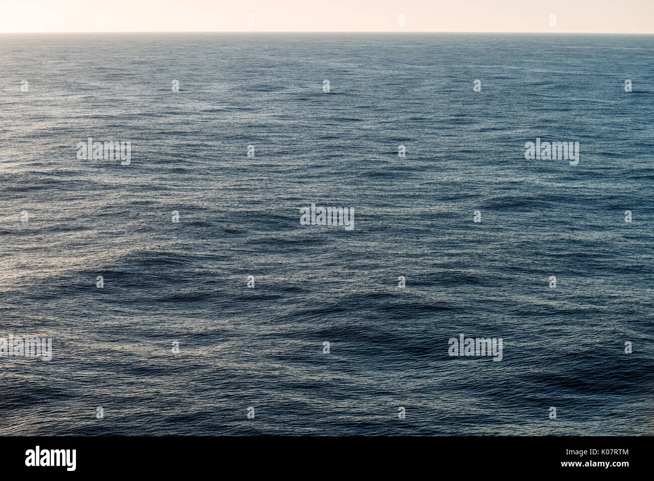 Waves, sea, ocean surface, North Sea Stock Photo