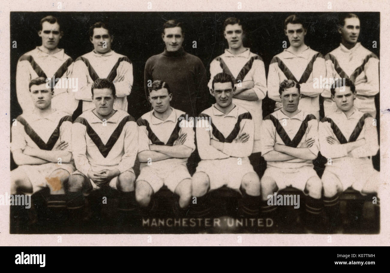 Manchester United FC football team 1922 Stock Photo