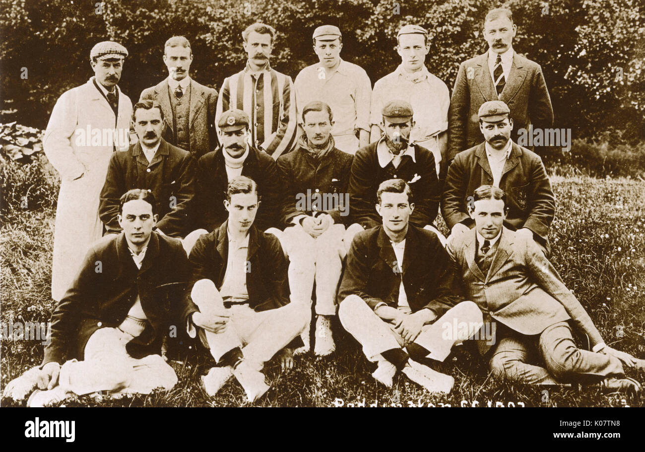 Paddington Cricket Club 1907 Stock Photo Alamy