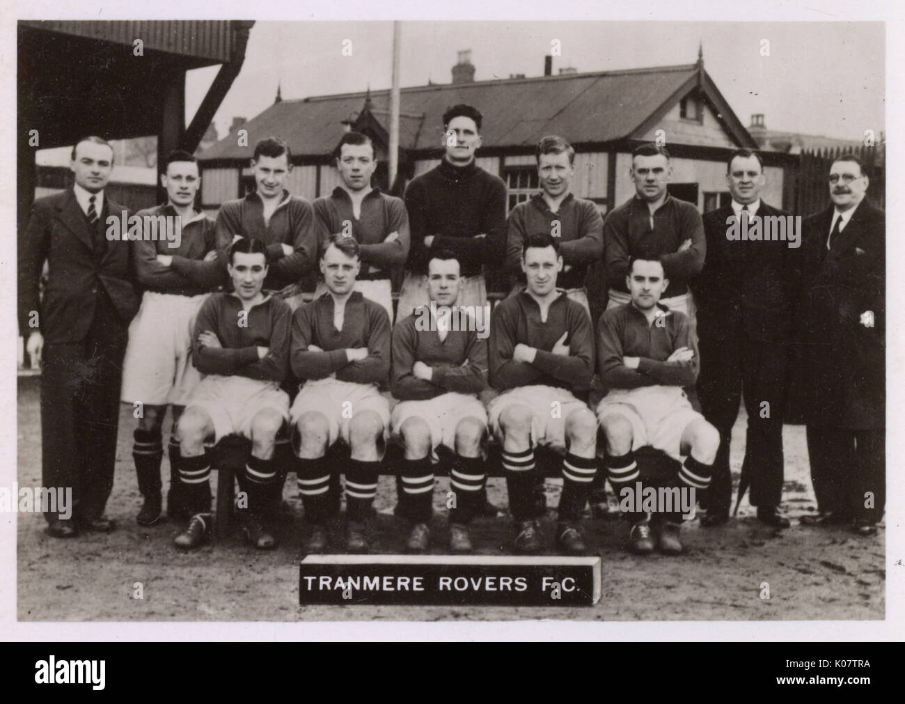 Tranmere Rovers FC football team 1934-1935 Stock Photo