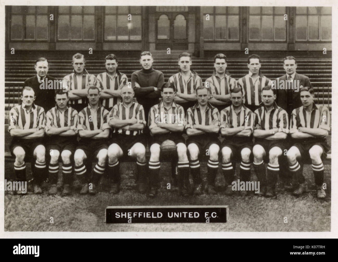 Sheffield United FC football team 1934-1935 Stock Photo