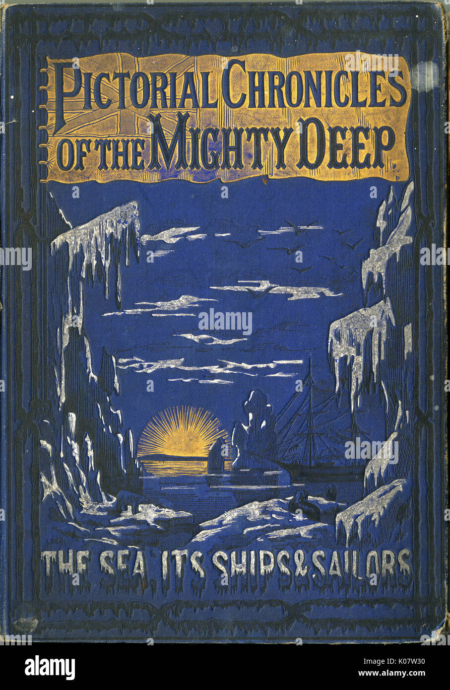Front cover of 'Pictorial Chronicles of the Mighty Deep Stock Photo