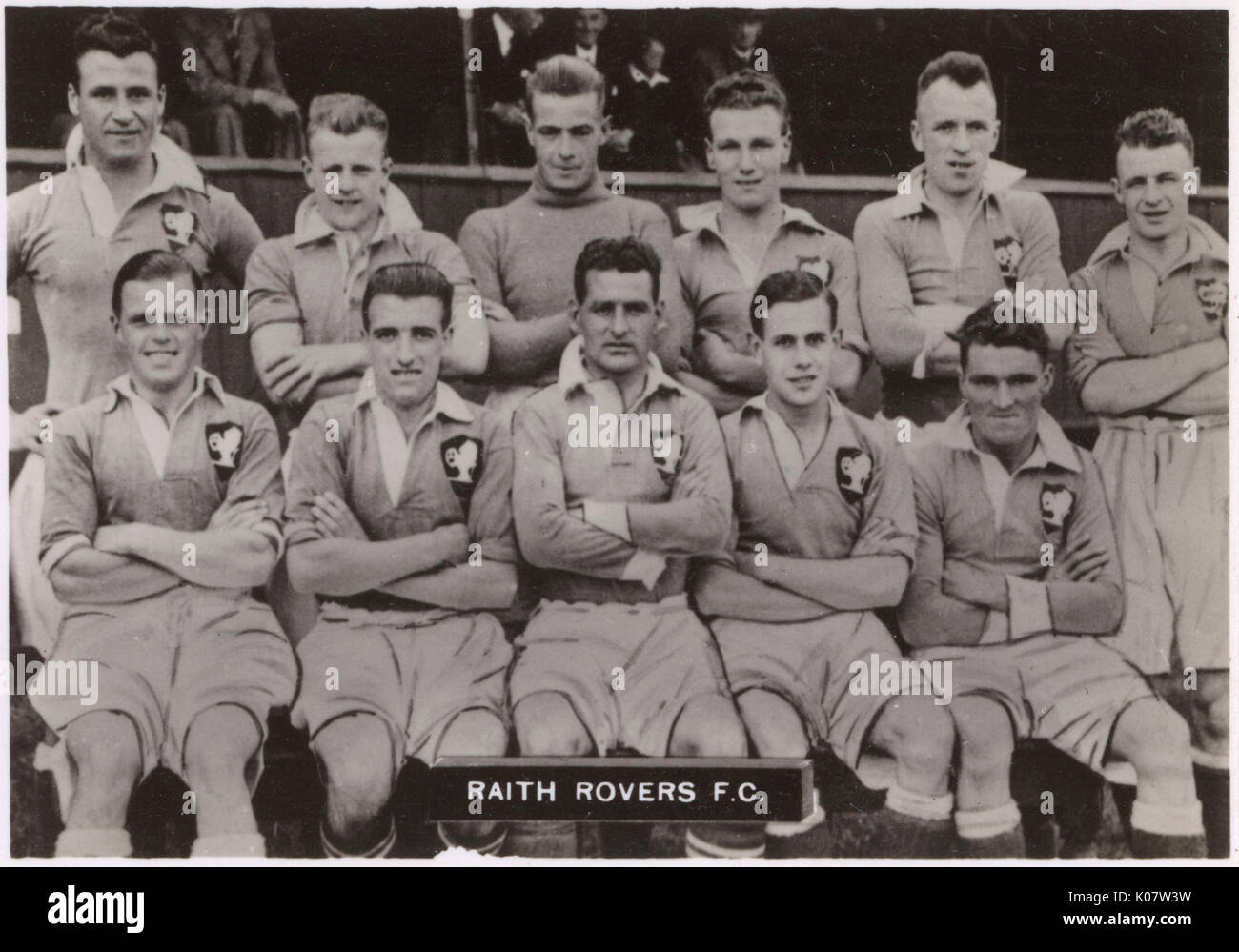Raith Rovers FC football team 1936 Stock Photo