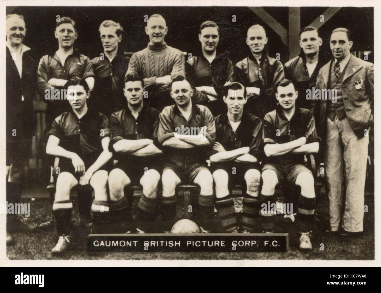 Gaumont British Picture Corp FC football team 1936 Stock Photo