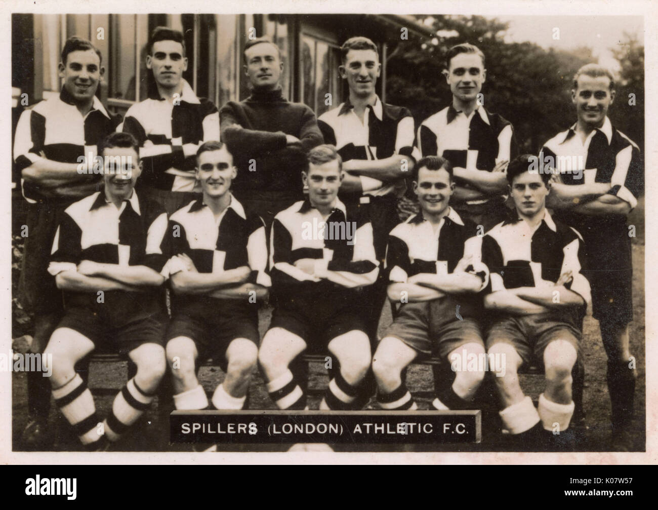 Spillers (London) Athletic FC football team 1936 Stock Photo
