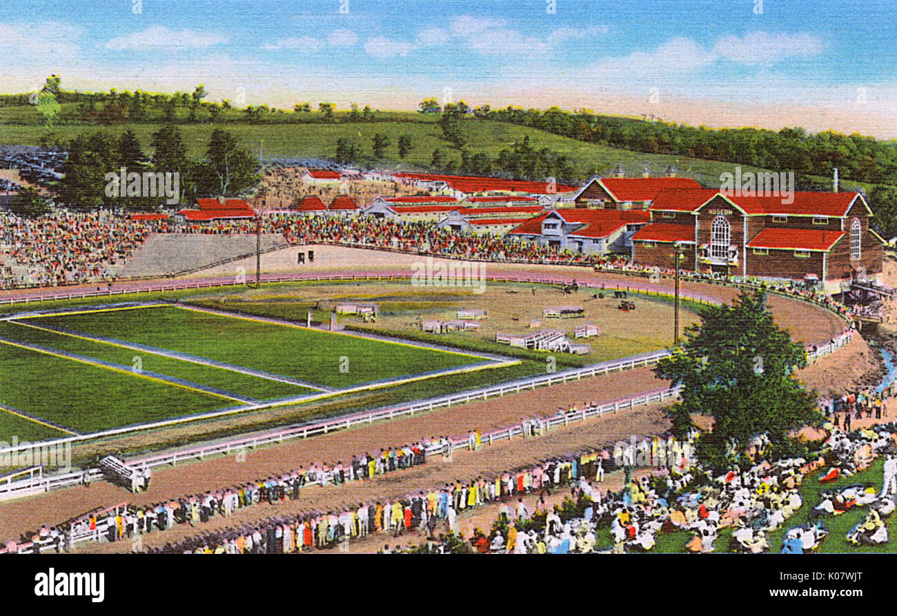 Pittsburgh, Pennsylvania, USA - Race Track and Fair Grounds Stock Photo