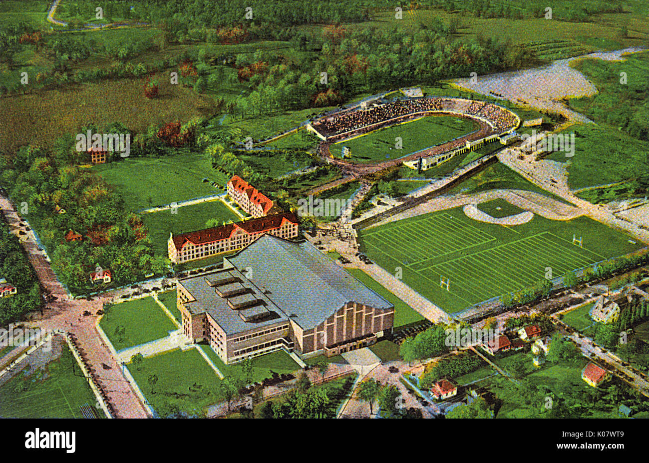 Purdue University, Lafayette, Indiana, USA - Athletic Department.     Date: circa early 1930s Stock Photo