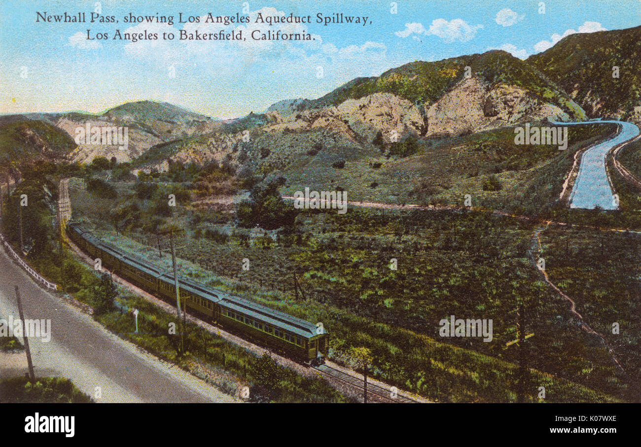 Ridge Route between Los Angeles and Bakersfield, USA Stock Photo Alamy