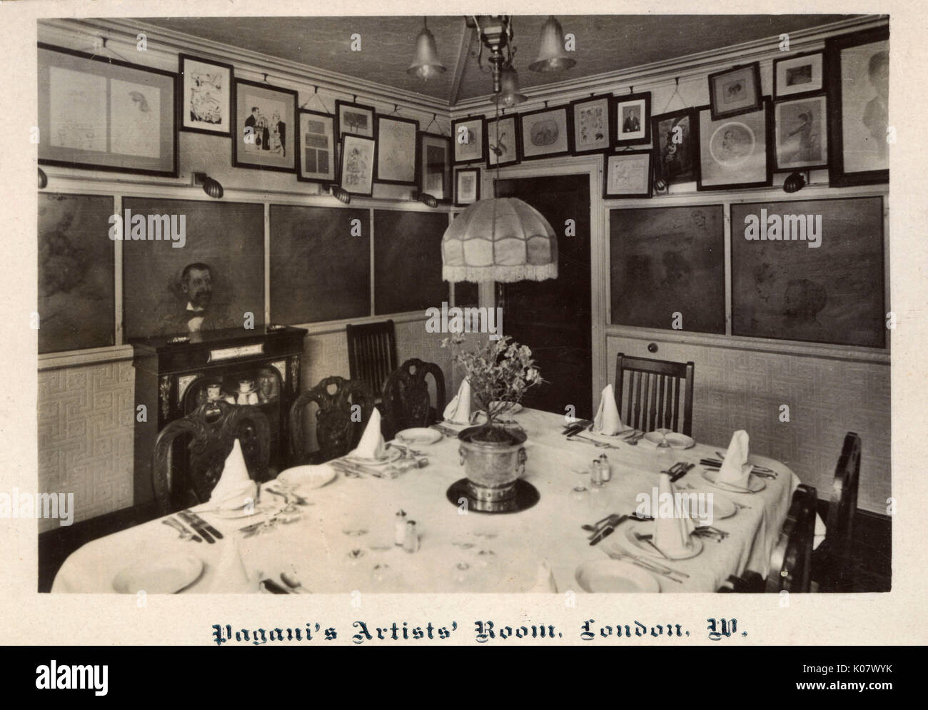 Pagani's Restaurant, Great Portland Street, London Stock Photo
