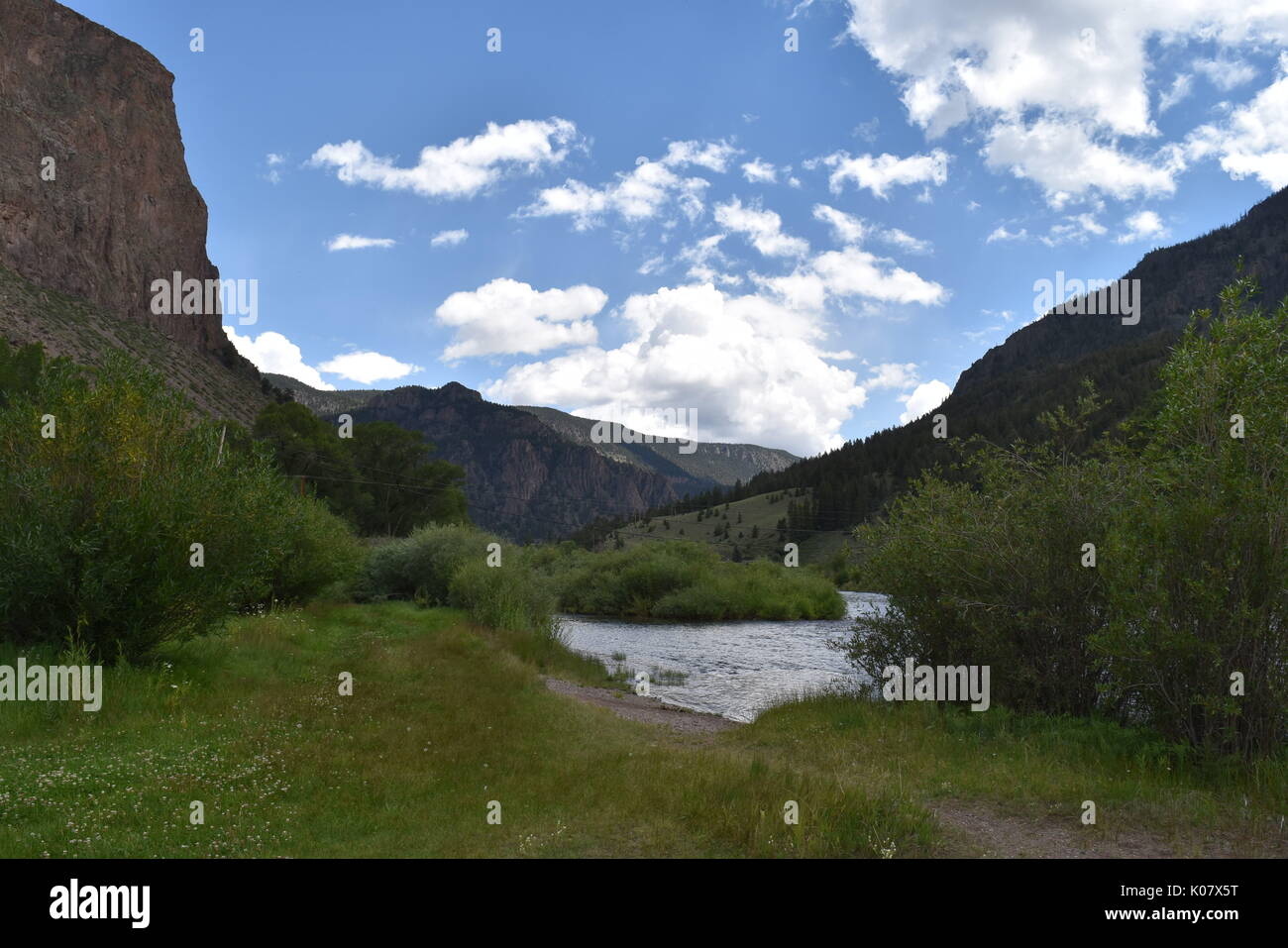 The Rio Grande, Creede, Colorado Stock Photo Alamy