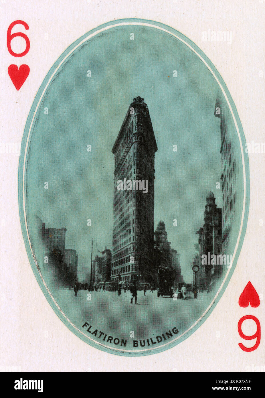 New York City Playing card Flatiron Building Stock Photo Alamy