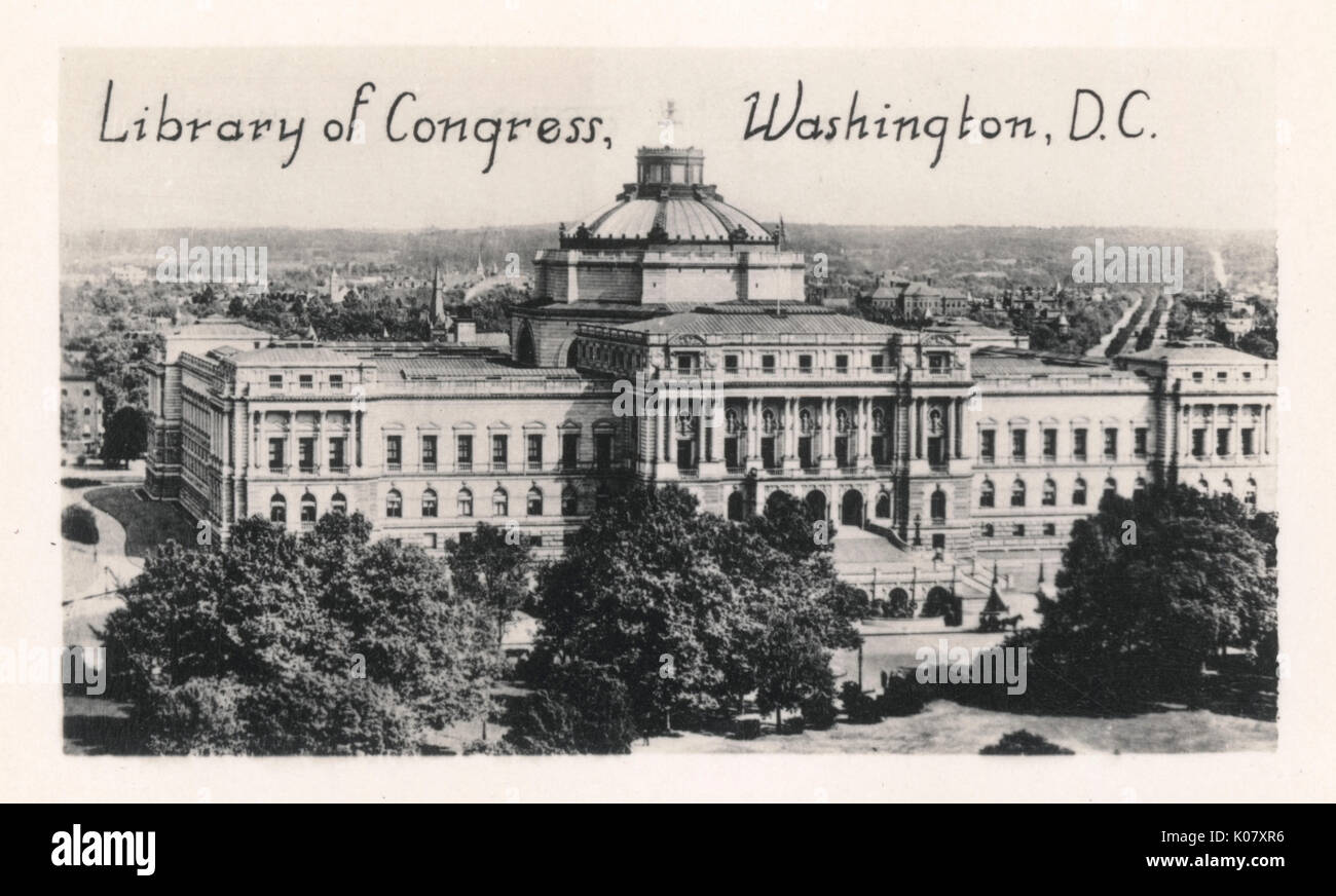 Washington DC, USA - Library of Congress Stock Photo