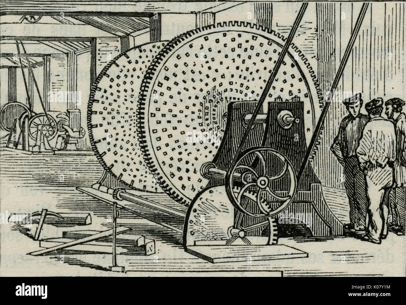 Steam manufacturing processes in the works of the Great