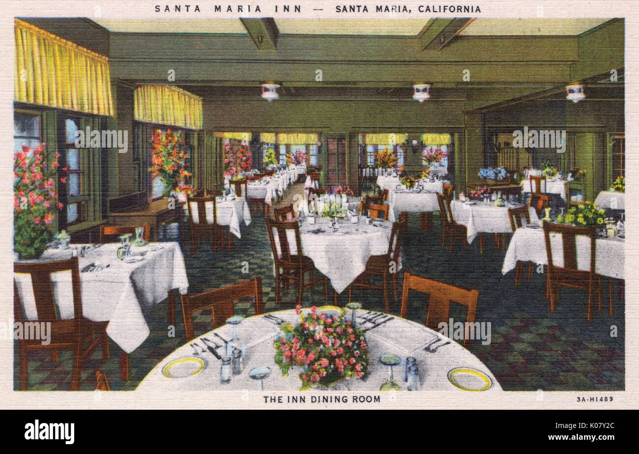 1930s dining room hi-res stock photography and images - Alamy