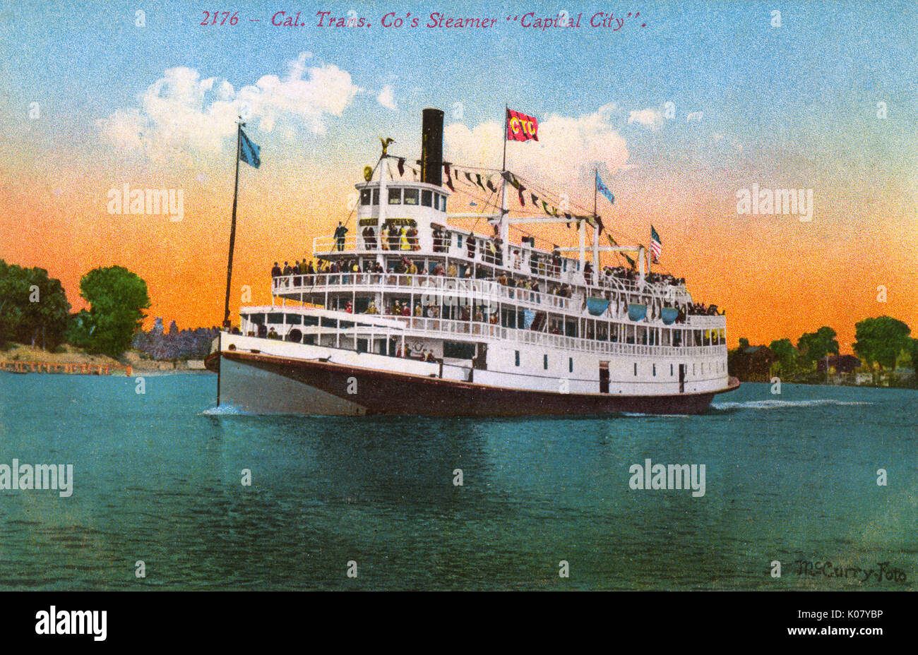 Steamship, Capital City, California, USA Stock Photo