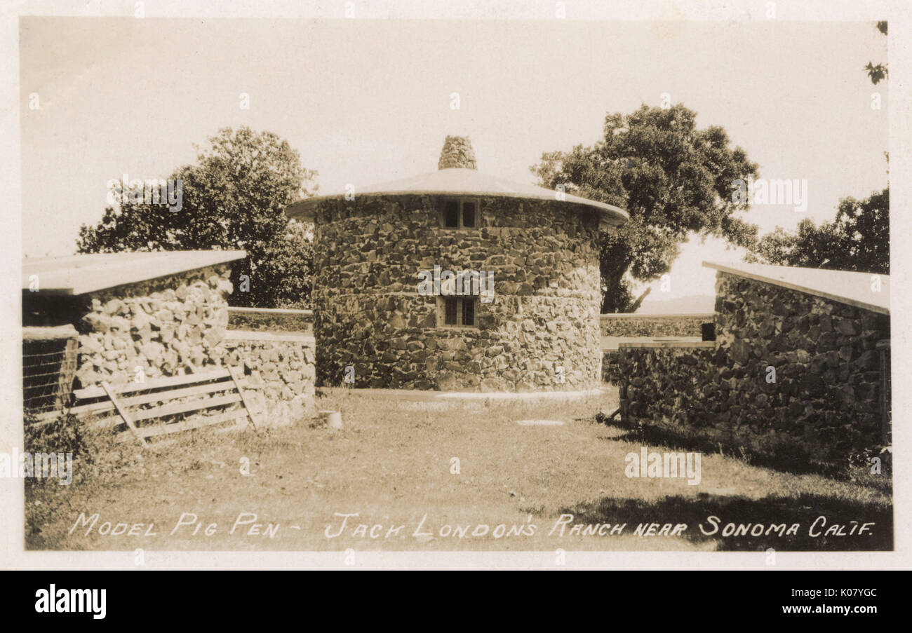 Jack London's ranch, Sonoma County, California, USA Stock Photo Alamy