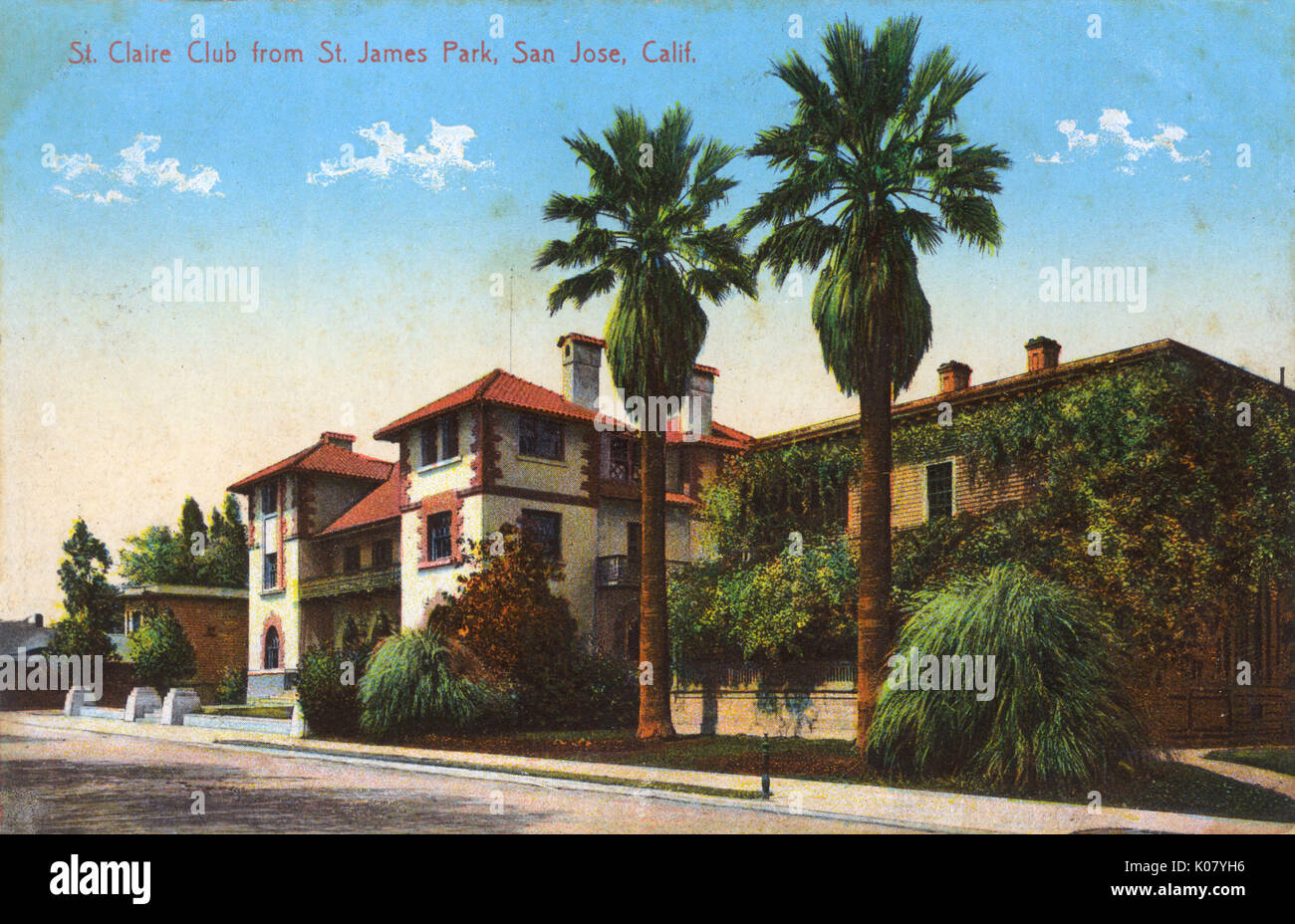 St Claire Club, San Jose, Santa Clara, California, USA Stock Photo
