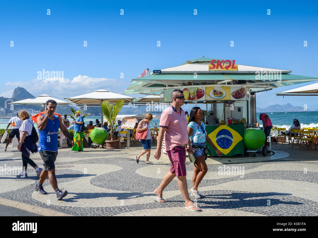 Copacabana, Rio de Janeiro, Brazil Stock Photo - Alamy