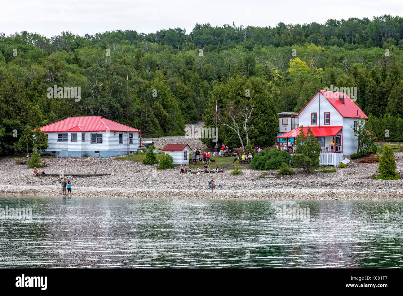Flowerpot Island Bruce Peninsula Tobermory Ontario Canada
