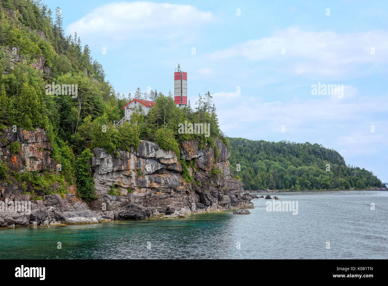 Flowerpot Island, Bruce Peninsula, Tobermory, Ontario, Canada Stock