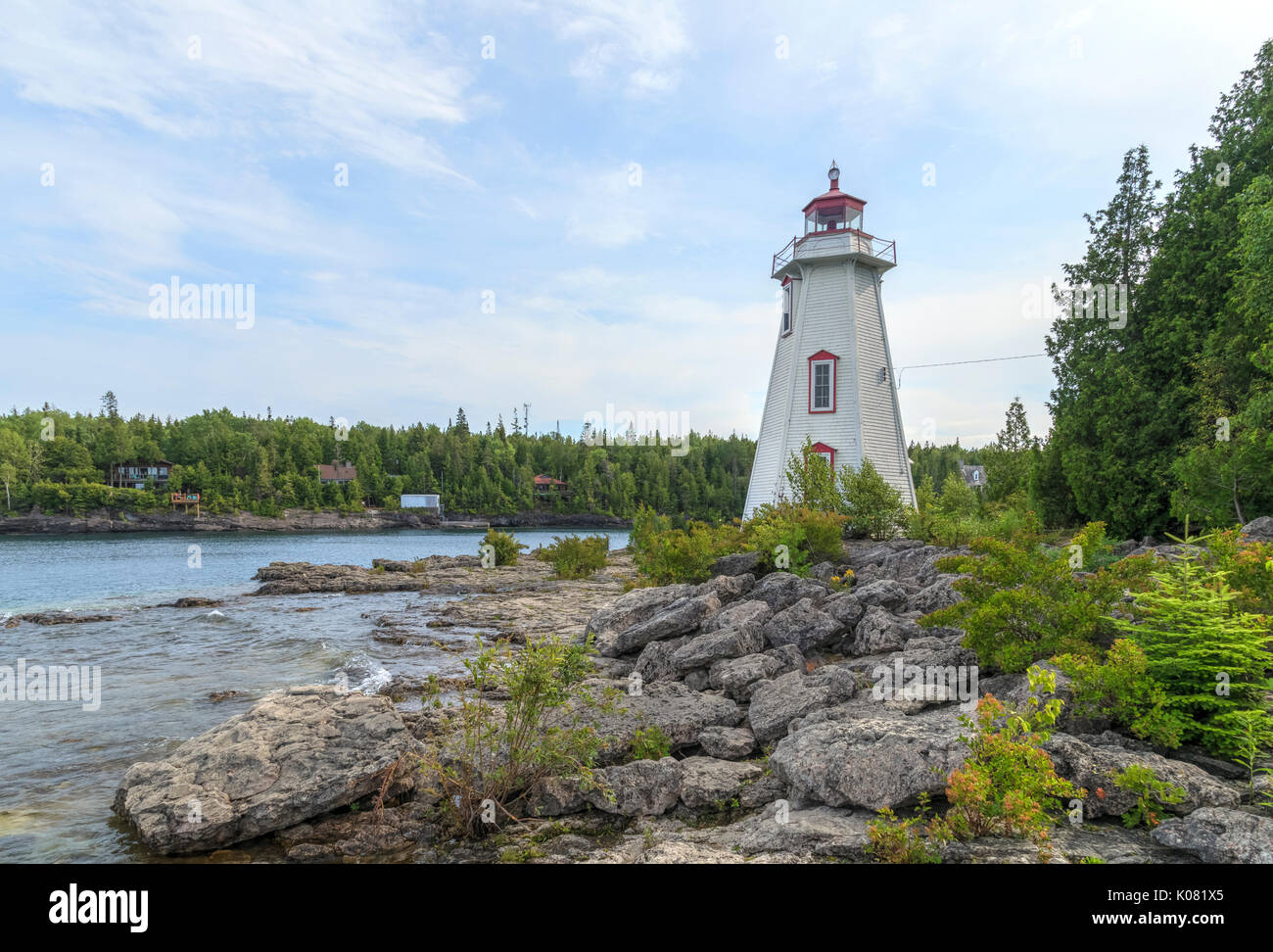Tobermory, Bruce Peninsula, Ontario, Canada Stock Photo Alamy