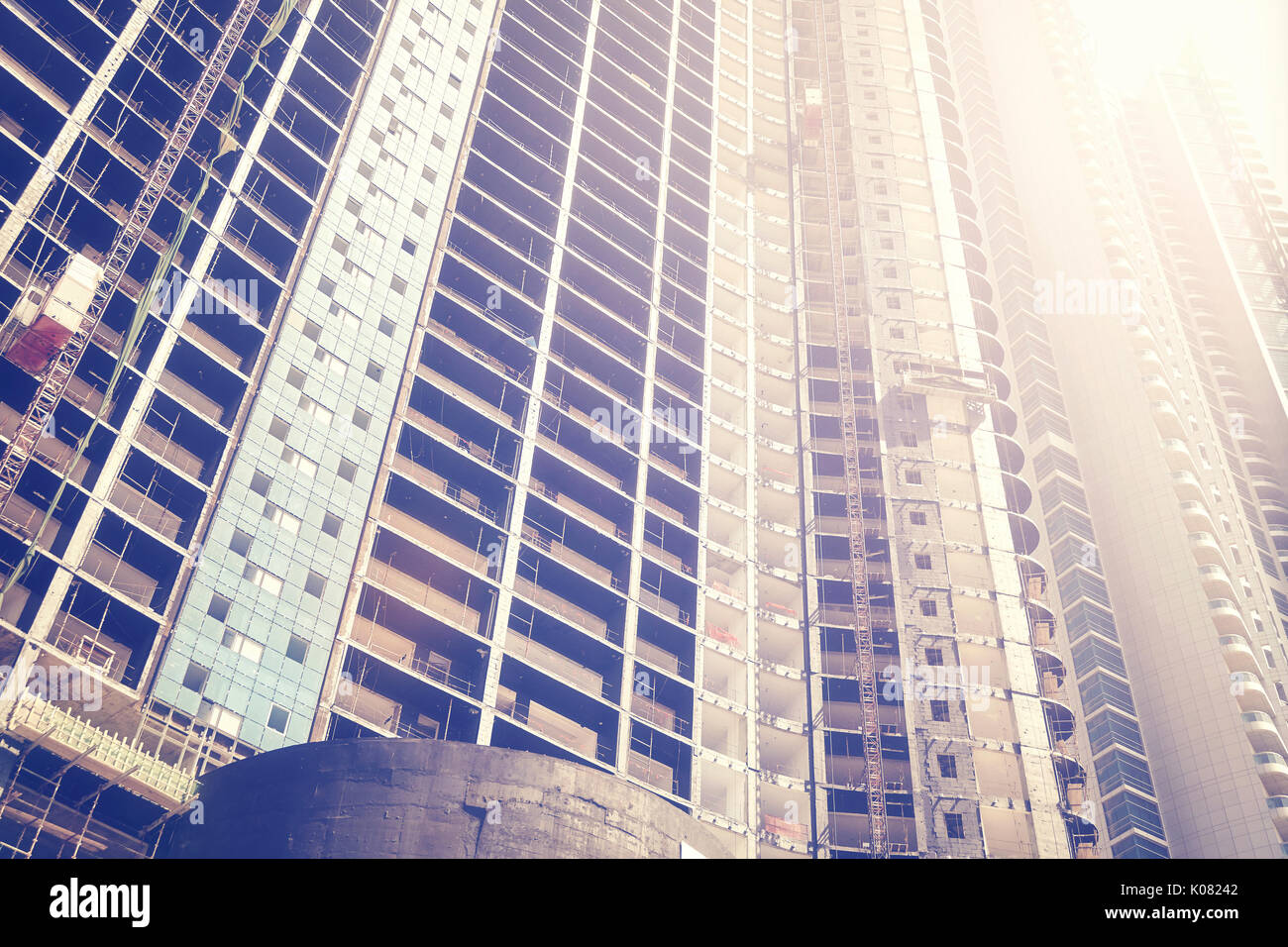 Skyscraper construction hi-res stock photography and images - Alamy